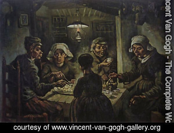 Vincent Van Gogh - The Potato Eaters