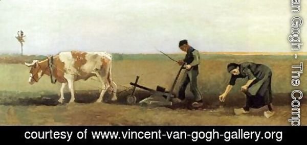 Vincent Van Gogh - Potato Planting