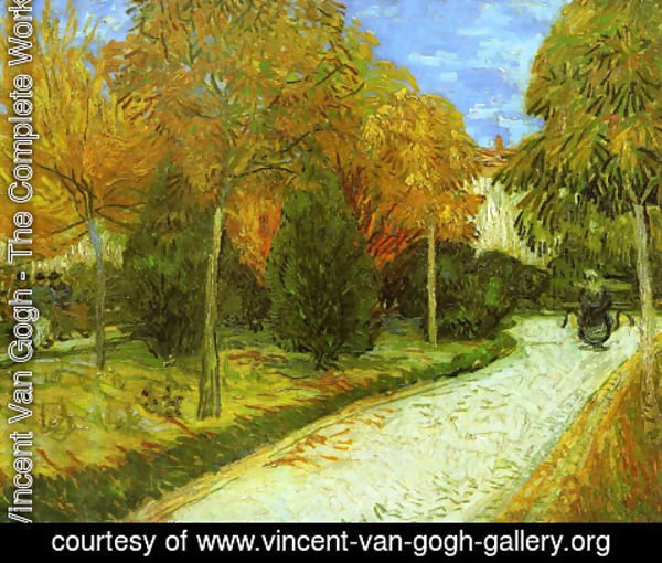 Vincent Van Gogh - The Public Park At Arles