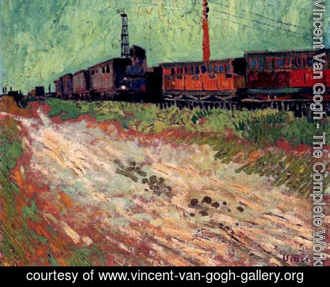 Vincent Van Gogh - Railway Carriages