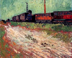Vincent Van Gogh - Railway Carriages