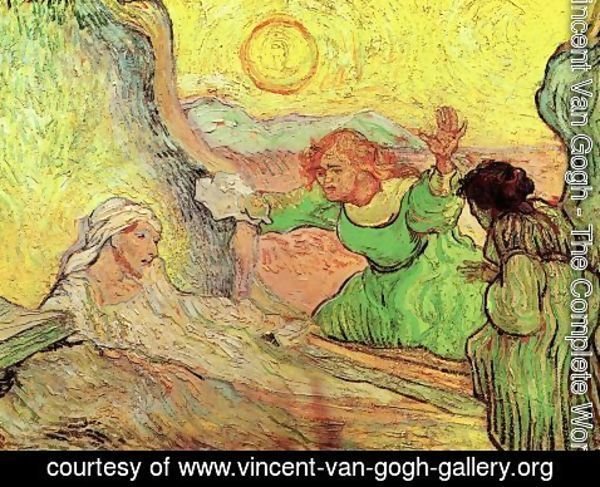 Vincent Van Gogh - The Raising Of Lazarus (after Rembrandt)