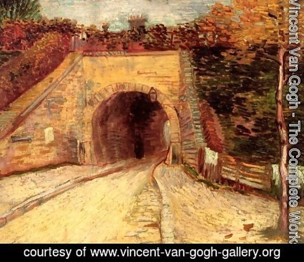 Vincent Van Gogh - Roadway With Underpass (The Viaduct)