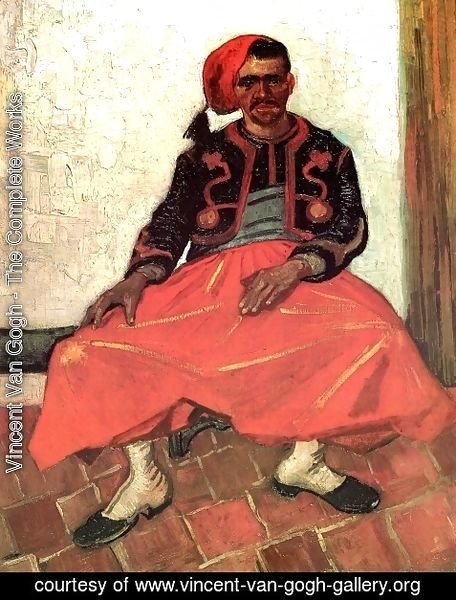 Vincent Van Gogh - The Seated Zouave