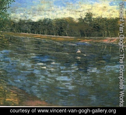Vincent Van Gogh - The Seine With A Rowing Boat