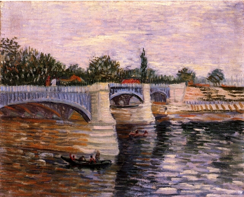 Vincent Van Gogh - The Seine With The Pont De La Grande Jette
