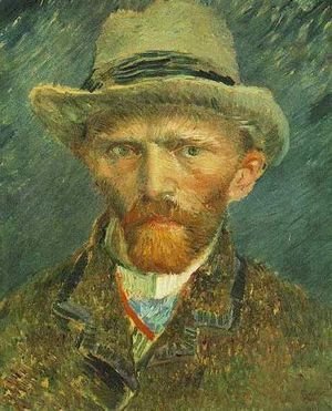 Vincent Van Gogh - Self Portrait With Grey Felt Hat