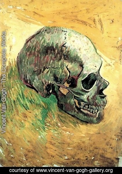Vincent Van Gogh - Skull