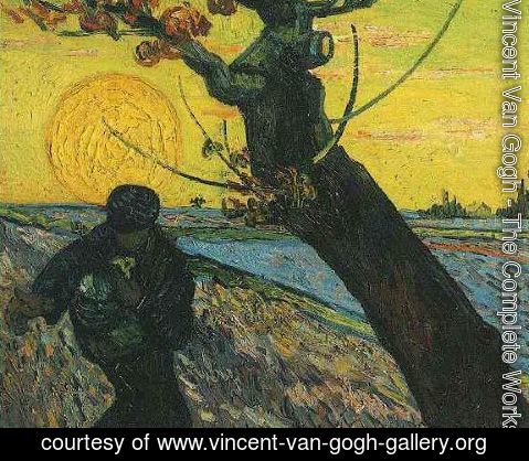 Vincent Van Gogh - Sower The II