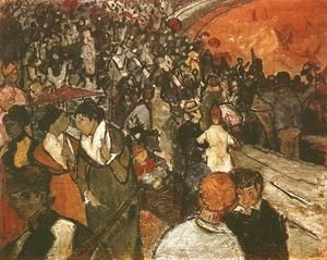 Vincent Van Gogh - Spectators In The Arena At Arles