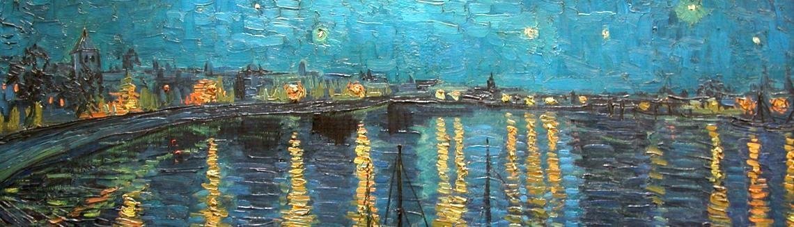 Vincent Van Gogh - Starry Night Over The Rhone