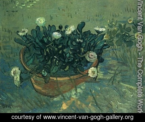 Vincent Van Gogh - Bowl With Daisies
