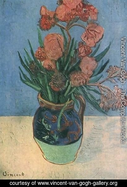 Vincent Van Gogh - Vase With Oleanders