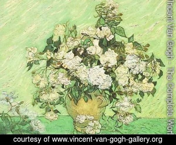 Vincent Van Gogh - Vase With Roses