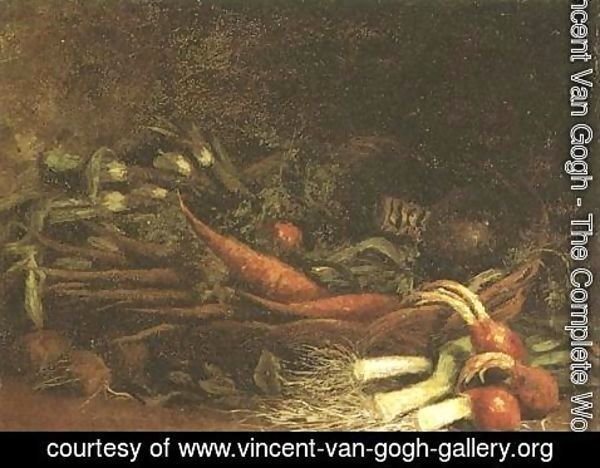 Vincent Van Gogh - Still Life With A Basket Of Vegetables