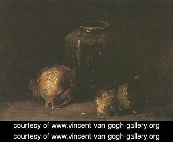 Vincent Van Gogh - Still Life With Ginger Jar And Onions