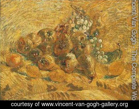 Vincent Van Gogh - Still Life With Grapes Pears And Lemons