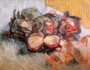 Vincent Van Gogh - Still Life With Red Cabbages And Onions