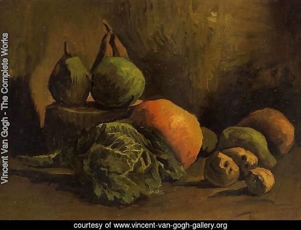 Still Life With Vegetables And Fruit