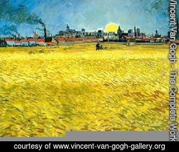 Vincent Van Gogh - Wheat Fields Near Arles