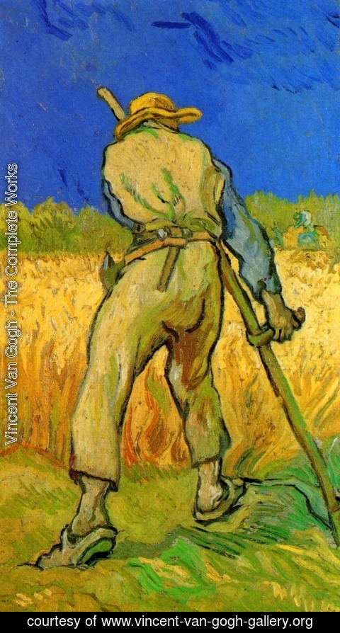 Vincent Van Gogh - The Reaper (after Millet)