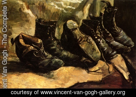 Vincent Van Gogh - Three Pairs Of Shoes