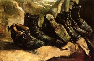 Vincent Van Gogh - Three Pairs Of Shoes