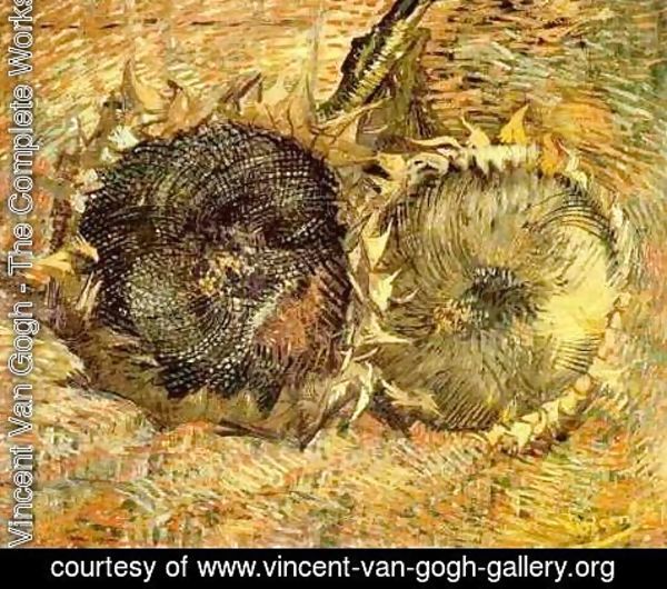 Vincent Van Gogh - Two Cut Sunflowers II