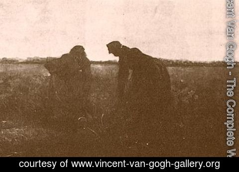 Vincent Van Gogh - Two Peasant Women Digging