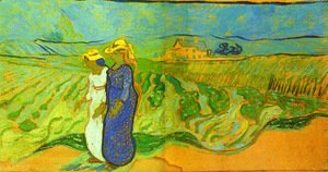 Vincent Van Gogh - Two Women Crossing The Fields