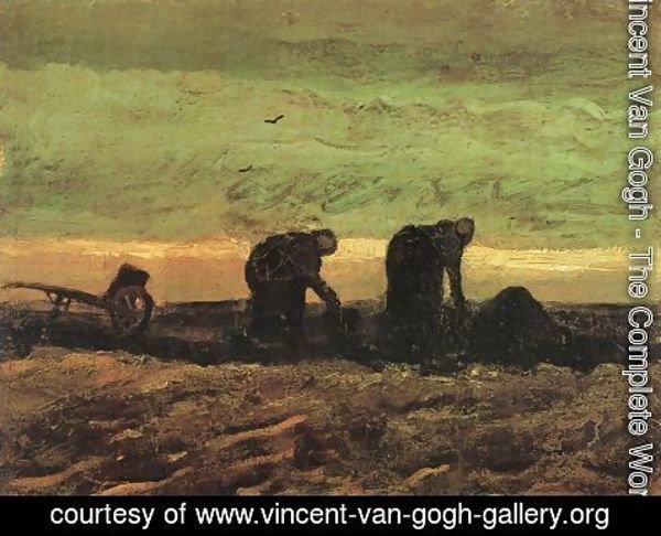 Vincent Van Gogh - Two Women In The Moor
