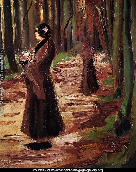 Two Women In The Woods