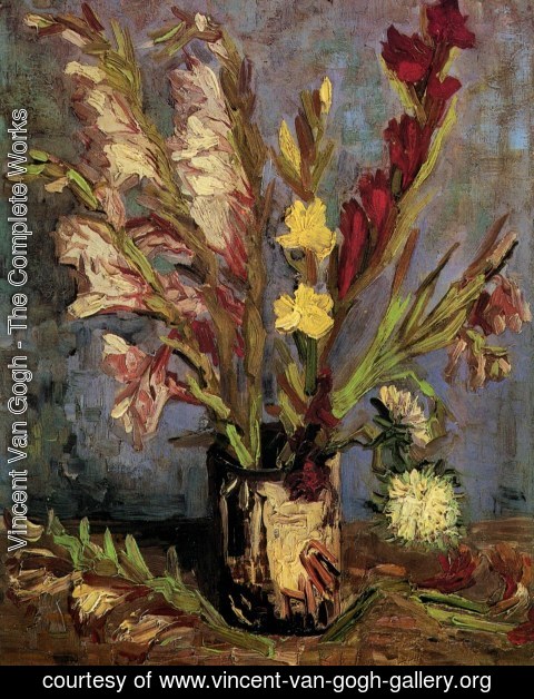 Vincent Van Gogh - Vase With Gladioli