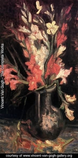 Vincent Van Gogh - Vase With Red Gladioli