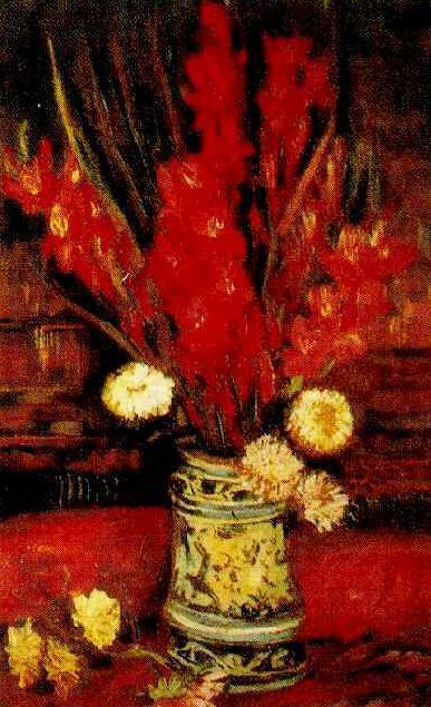 Vincent Van Gogh - Vase With Red Gladioli II