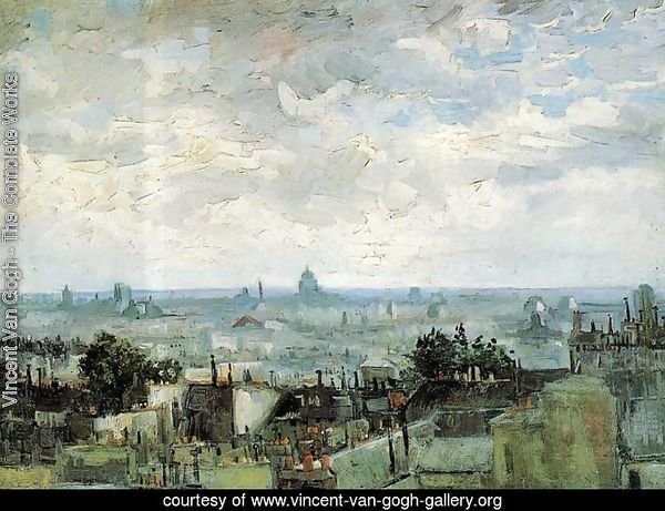 View Of The Roofs Of Paris