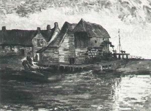 Vincent Van Gogh - Water Mill At Gennep