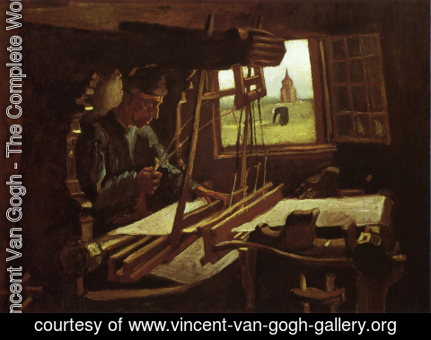 Vincent Van Gogh - Weaver Near An Open Window