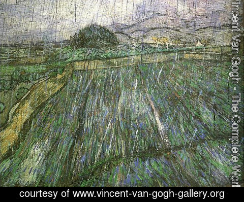 Vincent Van Gogh - Wheat Field In Rain