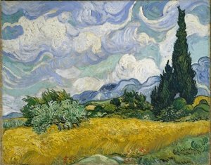 Vincent Van Gogh - Wheat Field With Cypresses At The Haute Galline Near Eygalieres