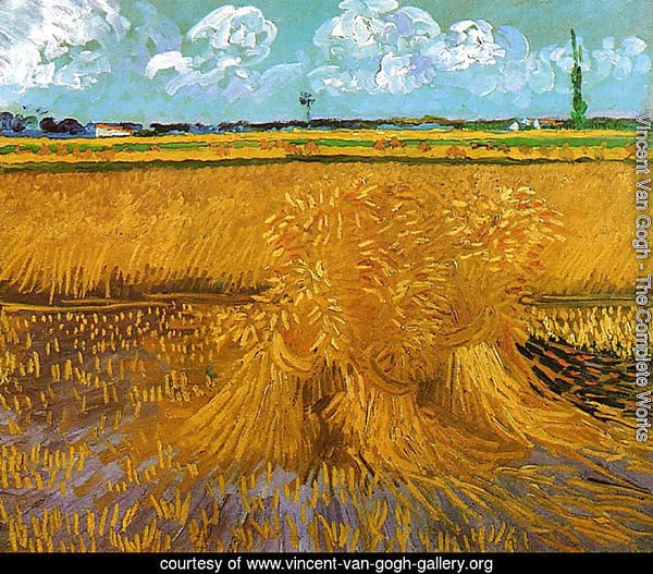 Wheat Field With Sheaves