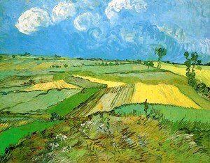 Vincent Van Gogh - Wheat Fields At Auvers Under Clouded Sky
