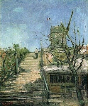 Vincent Van Gogh - Windmill On Montmartre