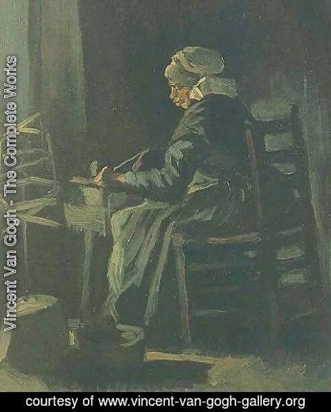 Vincent Van Gogh - Woman Winding Yarn
