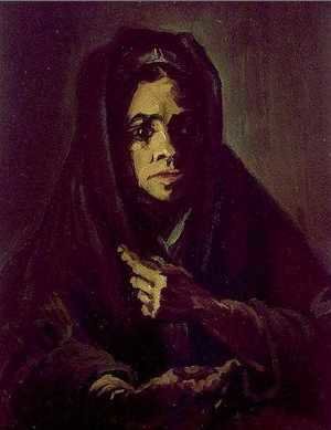 Vincent Van Gogh - Woman With A Mourning Shawl
