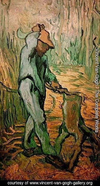Vincent Van Gogh - The Woodcutter (after Millet)