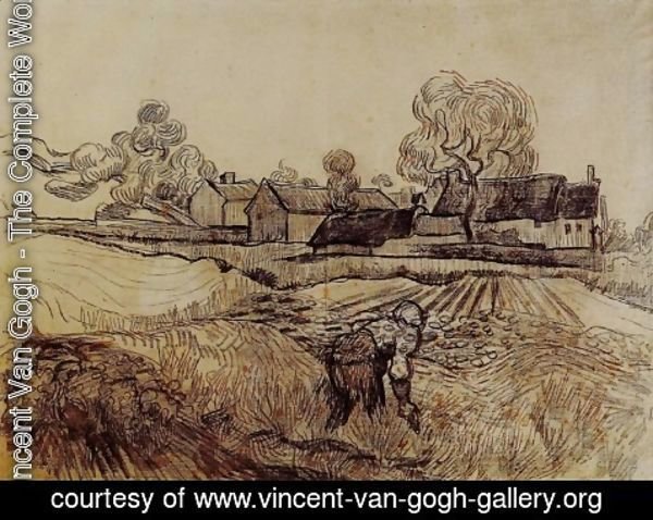Vincent Van Gogh - Pere Eloi's Farm
