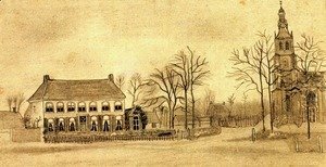 Vincent Van Gogh - Church and Parsonage at Etten