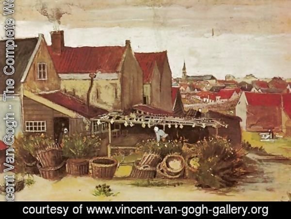 Vincent Van Gogh - Drying House at Scheveningen